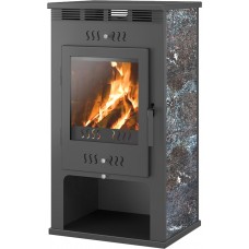 Печь-камин Астон 11 кВт (180 м3) Амфиболит