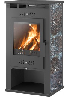 Печь-камин Астон 11 кВт (180 м3) Амфиболит