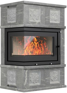 Камин Астон 700 Л/П Пиллау Талькохлорит