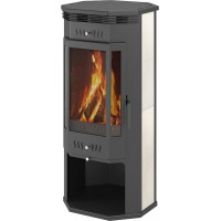 Печь-камин Астон 11 кВт (180 м3) Пристенно-угловой