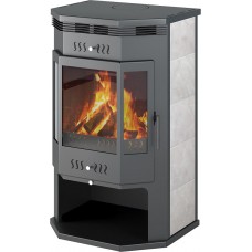 Печь-камин Астон 12 кВт (200 м3) Призматик