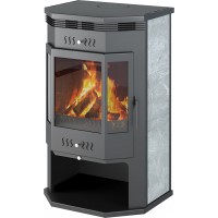 Печь-камин Астон 12 кВт (200 м3) Призматик (Талькохлорит)