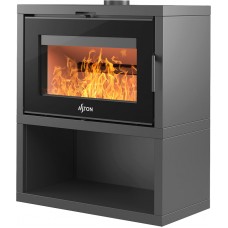 Печь-камин Астон Сенатор Черный