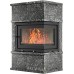 Камин Астон 700 Л/П Выборг Пироксенит Элит