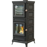 Печь-камин Астов Майолика с духовкой