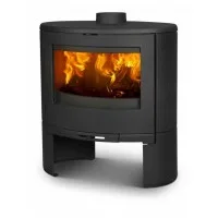 Печь-камин Dovre BOW, дровяная овальная, с округленным стеклом