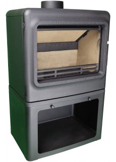 Печь-камин FireBird Leopard с дровником