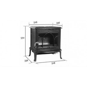 Печь-камин Jotul F 100 BP