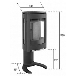 Печь-камин Jotul F 374 CB BP