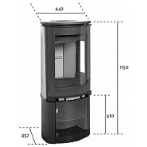 Печь-камин Jotul F 375 CB BP