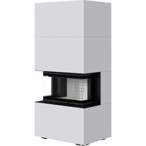 Каминокомплект Kratki Home Easy Box с топкой NBC, белый