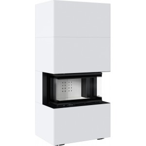 Каминокомплект Kratki Home Easy Box с топкой NBC, белый