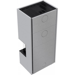 Каминокомплект Kratki Home Easy Box с топкой NBC, белый