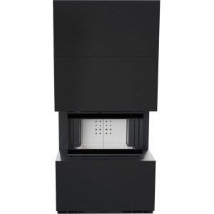 Каминокомплект Kratki Home Easy Box с топкой NBC, Zimbabwe Nero