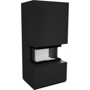 Каминокомплект Kratki Home Easy Box с топкой NBC, Zimbabwe Nero