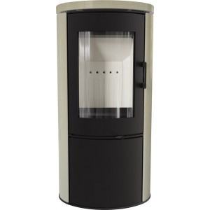 Печь-камин Kratki Koza AB S DR Eco Crema