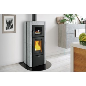 Печь-камин La Nordica Ester Forno Evo PT (Серый камень)