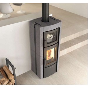 Печь-камин La Nordica Ester Forno Evo PT (Серый камень)