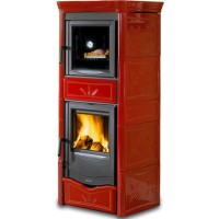 Печь-камин La Nordica Nicoletta Forno Evo Bordeaux (Бордовый)