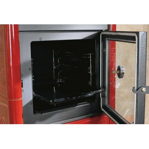 Печь-камин La Nordica Nicoletta Forno Evo Bordeaux (Бордовый)