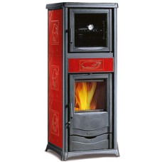 Печь-камин La Nordica Rossella Plus Forno Evo Liberty Bordeaux (Бордовый)