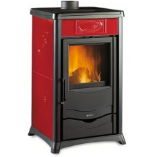 Печь-камин La Nordica Rossella Plus Liberty Bordeaux (Бордовый)