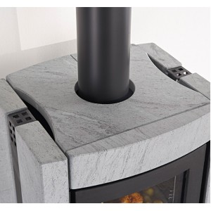 Печь-камин La Nordica Ester Forno Evo PT (Серый камень)
