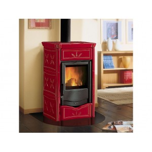 Печь-камин La Nordica Nicoletta Bordeaux (Бордовый)