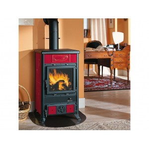 Печь-камин La Nordica Rossella R1 BII Liberty Bordeaux (Бордовый)