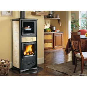 Печь-камин La Nordica TermoRossella Plus Forno D.S.A. 4.0 Liberty Panna (Бежевый)