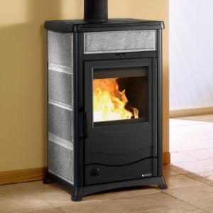 Печь-камин La Nordica TermoRossella Plus Evo D.S.A. 4.0 Pietra Naturale (В камне)