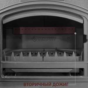 Печь-камин Везувий KZ-14P Антрацит