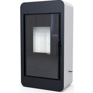 Печь-камин Defro Home Pico, белая сталь