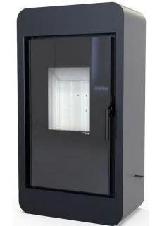 Печь-камин Defro Home Pico, серая сталь