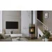 Печь-камин Defro Home Quadroom LONG, 9.3 кВт черная сталь