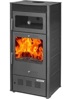 Печь-камин Hosseven Rose Oven Antracite