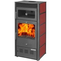 Печь-камин Hosseven Rose Oven Burgundy