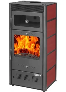 Печь-камин Hosseven Rose Oven Burgundy