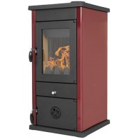 Печь-камин MBS Vesta Eco Dark Red