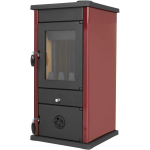Печь-камин MBS Thermo Vesta Plus Dark Red