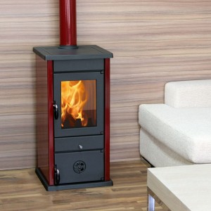 Печь-камин MBS Vesta Eco Red