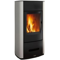 Печь-камин Piazzetta E928 Steel Hermetic