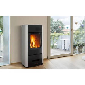 Печь-камин Piazzetta E928 Steel Hermetic