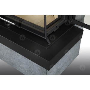 Печь-камин Romotop Design Cara С Akum Камень