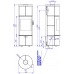 Печь-камин Romotop Soria N Akum Керамика