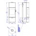 Печь-камин Romotop Soria N Akum Металл