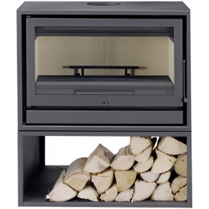 Печь-камин Solzaima Back Box Eco