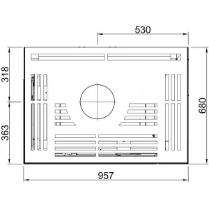 Печь-камин Spartherm Apollon 2L/2R
