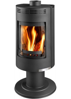 Печь-камин Thorma Andorra Exclusive, черная