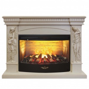 Каминокомплект RealFlame Diva 33 WT с очагом Firestar 33 3D